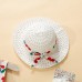 【9M-3Y】2-piece Baby Girls Cute And Fashionable Floral Printed Bowknot Sling Dress With Hat