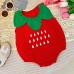 【3M-24M】Unisex Baby Cute Strawberry Watermelon Pineapple Shape Print Romper