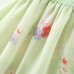 【9M-3Y】Baby Girl Sweet Chiffon Flower Print Bowknot Sleeveless Princess Dress