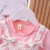 【9M-3Y】Baby Girl Polka Dot Short-sleeved Dress