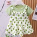 【9M-3Y】Baby Girl Polka Dot Short-sleeved Dress