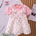 【9M-3Y】Baby Girl Polka Dot Short-sleeved Dress