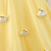 【3M-24M】Baby Girl Cotton Yellow Duck Applique Sleeveless Romper