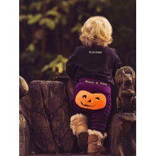 Fluffy Pumpkin Leggings